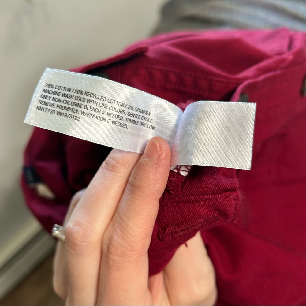 Universal Thread Burgundy Button-Up Jumpsuit - image 6